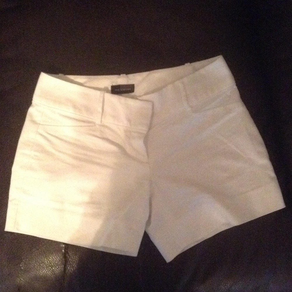White shorts from The Limited