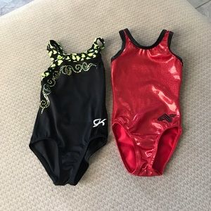 Bundle of Toddler Gymnastics leotards