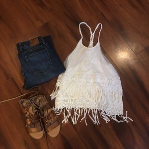 Francesca's Lacey tank
