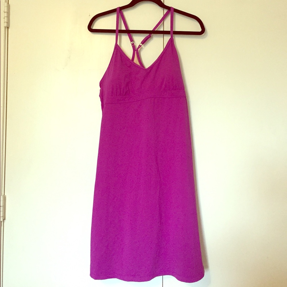 Athleta Shorebreak Swim Dress Purple L