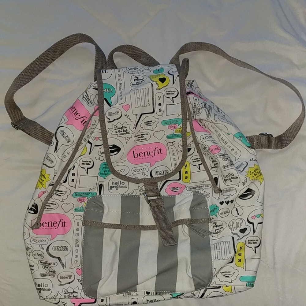 Benefit cosmetics backpack