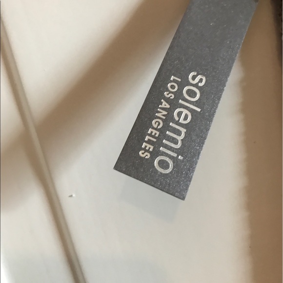 SOLEMIO LOS ANGELES SILVER SEQUIN DRESS - Picture 4 of 4