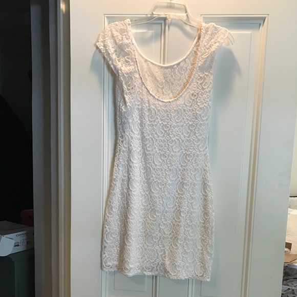 Abercrombie mini white lace dress!! - Picture 2 of 3