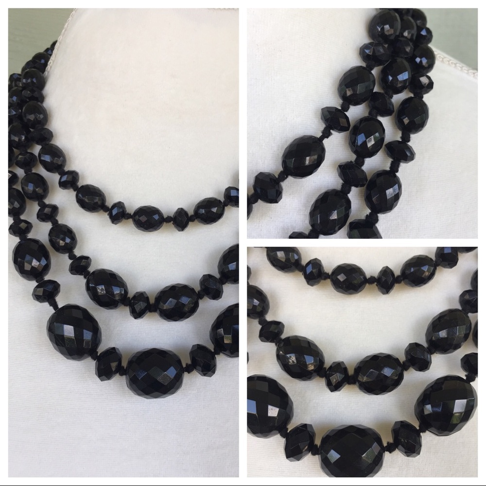 Black necklace