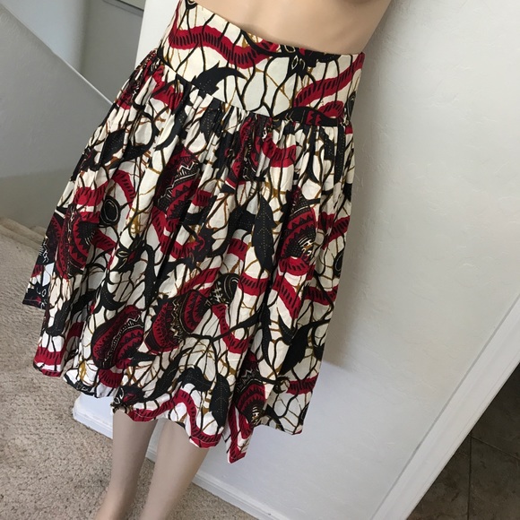 African print high waist skirt - Picture 6 of 6