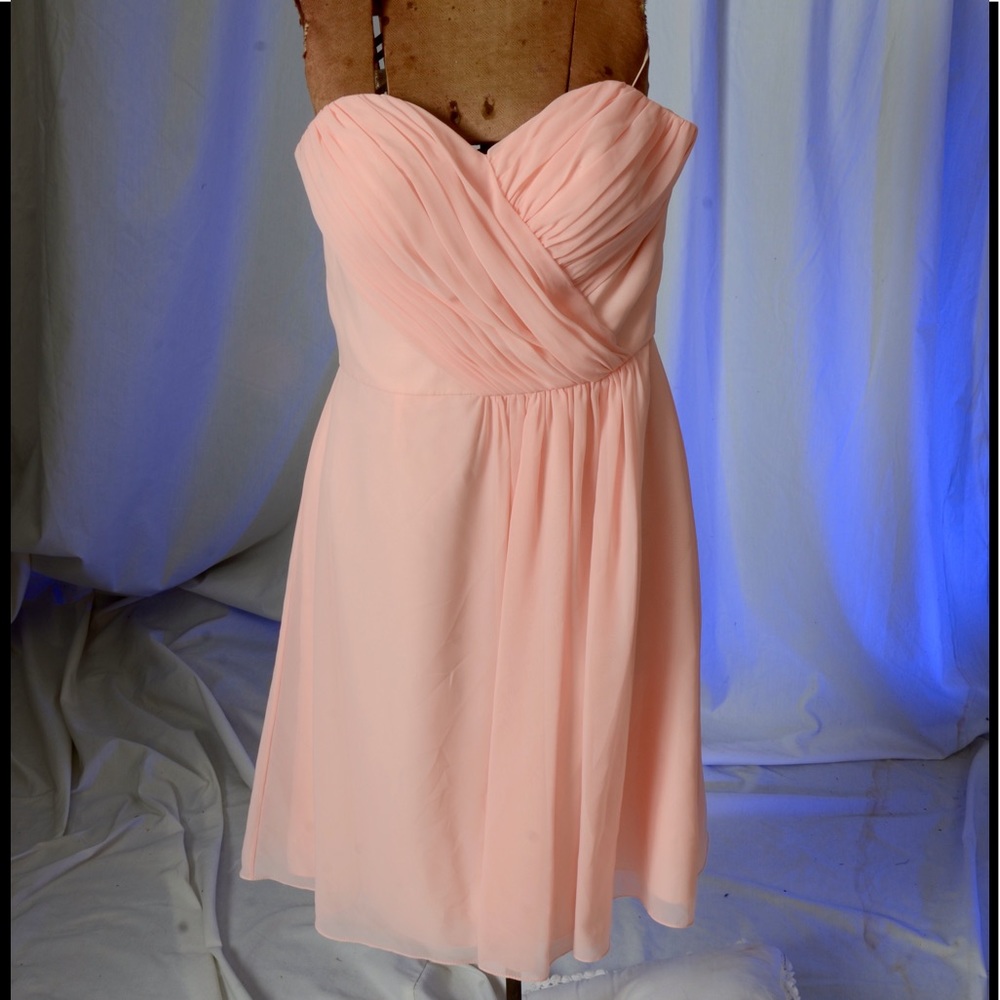 Pretty peach dress