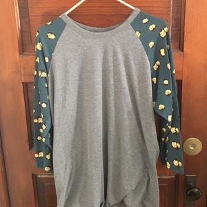 XL Randy with floral sleeves
