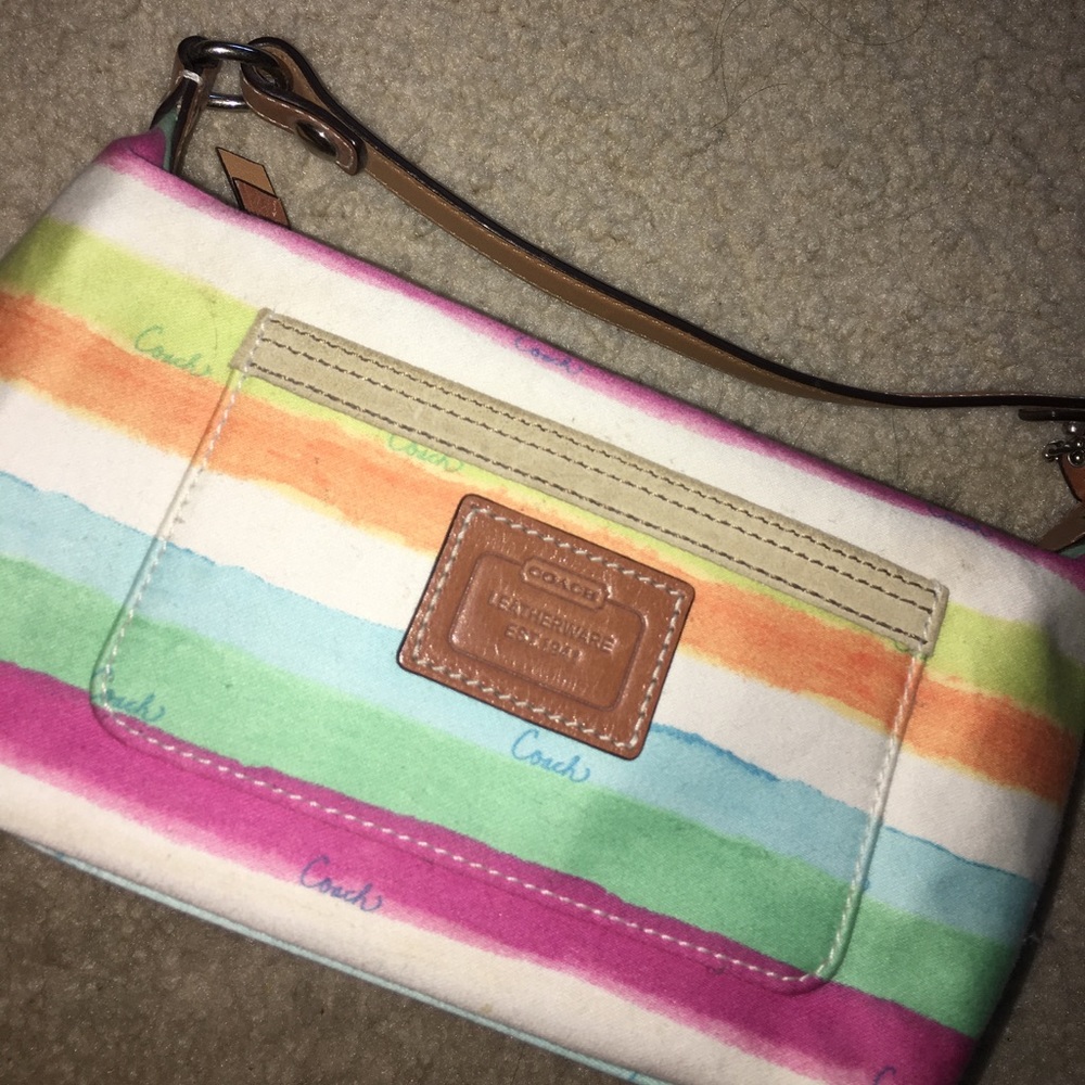 Mini coach bag limited edition summer collection!!