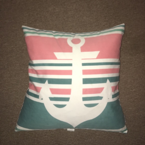 Anchor Decor Throw Pillow - Picture 1 of 1
