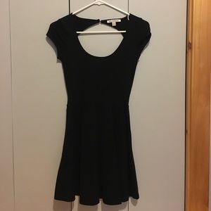 XXS black American Eagle Outfitters skater dress