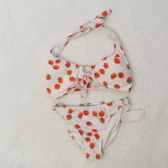 Deb Other - NWT strawberry girls modest swimsuit set Deb 9