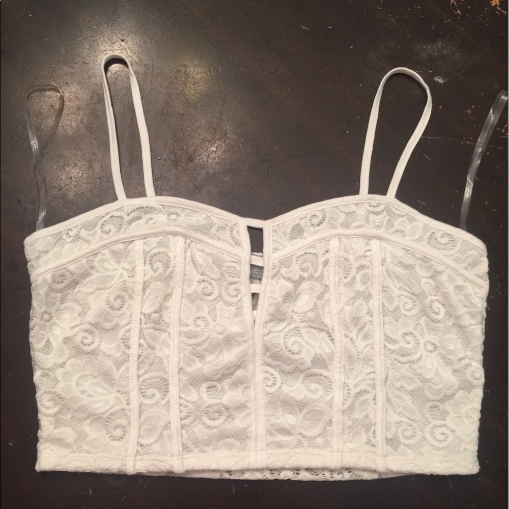 Lacy Crop Top