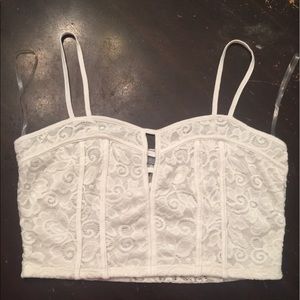 Lacy Crop Top