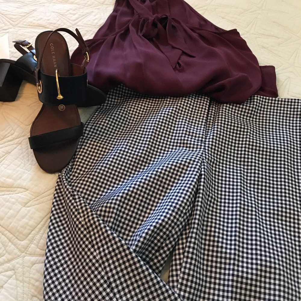 J Jill cotton Ankle Pants- 6P (fits like a 4P)