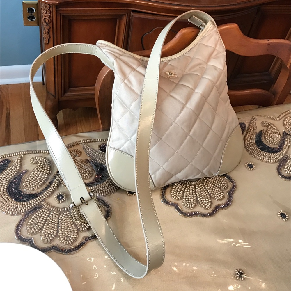 Burberry nylon quilted crossbody