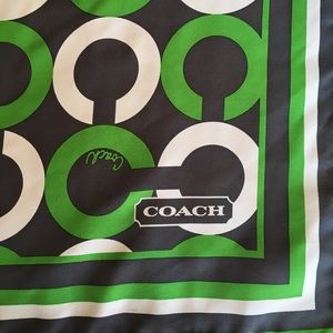 Coach Silk Scarf