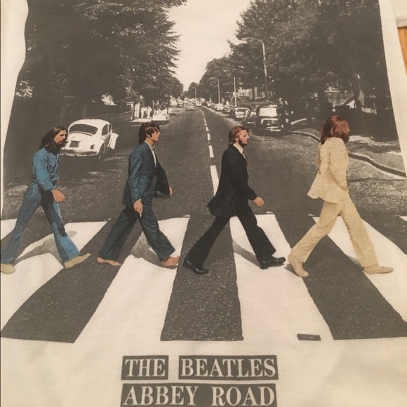 Beatles Abbey Road Fitted Tee - Picture 3 of 3