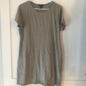Striped T Shirt Dress