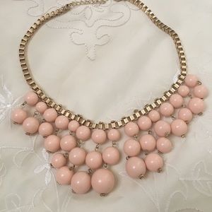 Baby Pink Chunky Necklace