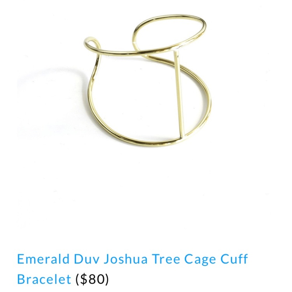 Emerald Duv Joshua Tree Cage Cuff Bracelet