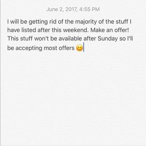 Everything in my closet