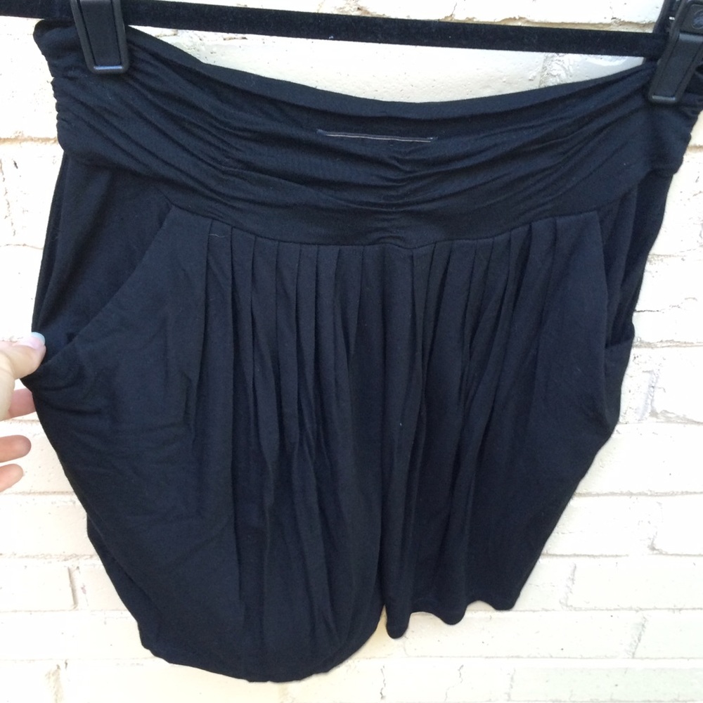 BCBG Max Azria Pleated Jersey Skirt