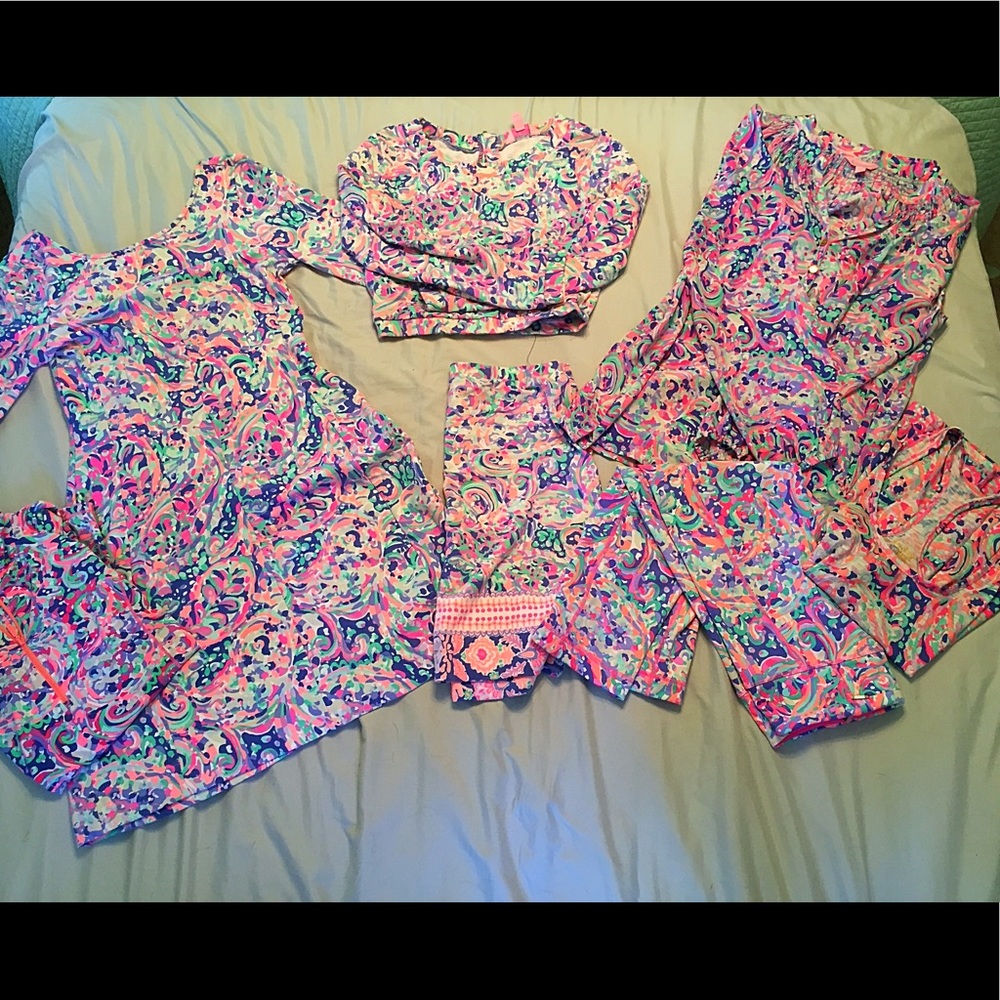 ISO La Playa Chrissy Beach Shorts, Scarf