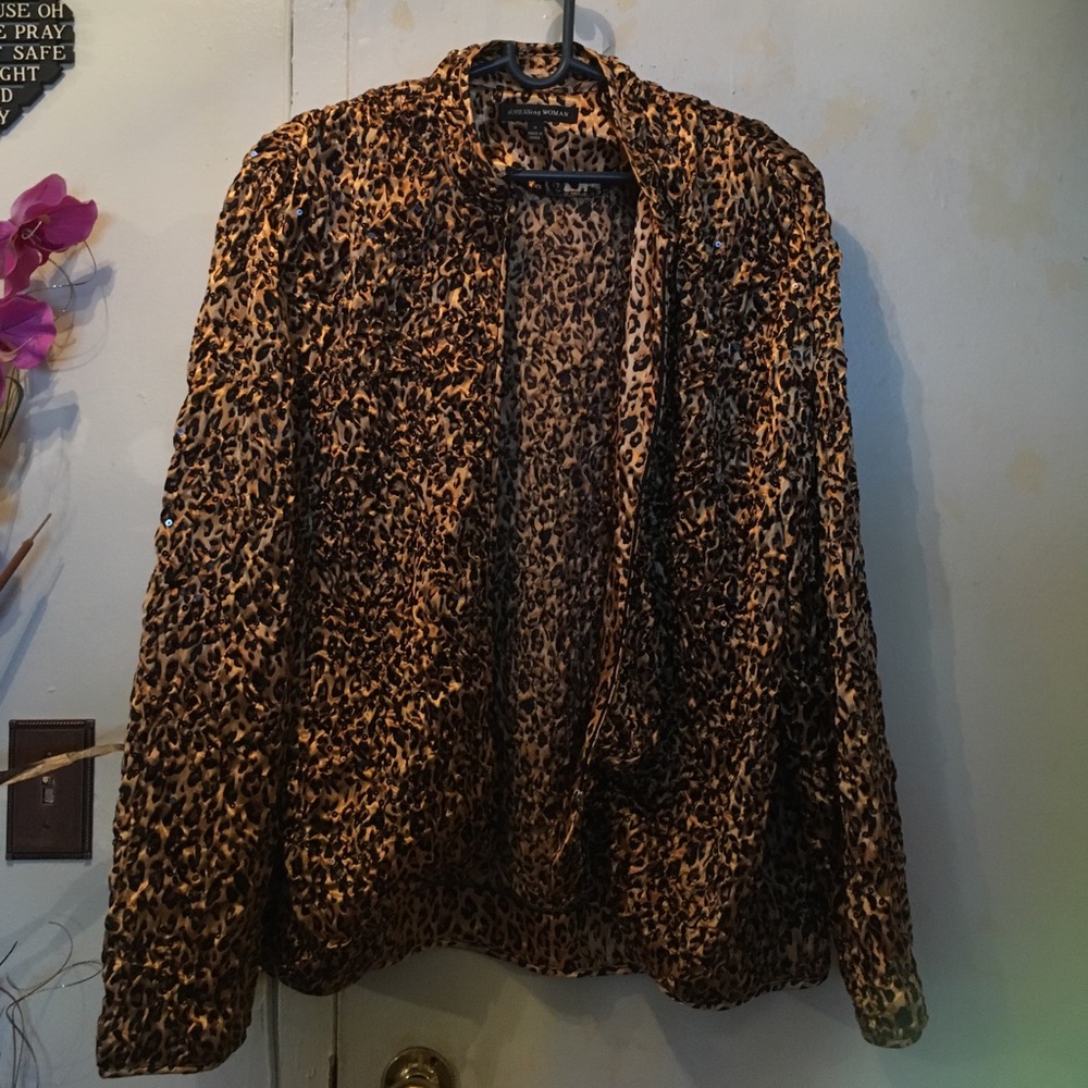 🐆Cheetah Print Jacket 🐆 - Picture 3 of 8