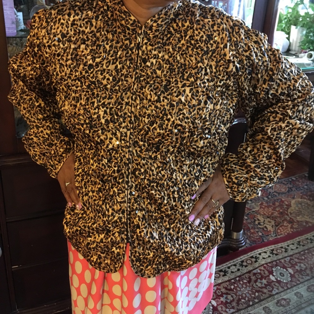 🐆Cheetah Print Jacket 🐆 - Picture 7 of 8