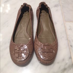 Tory Burch Crocodile Flats
