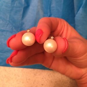 Kate spade pearl earrings