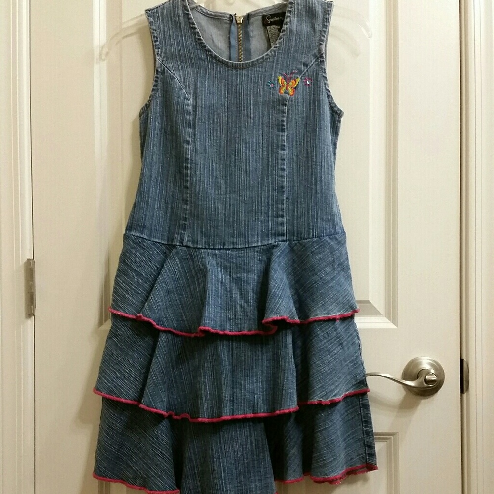 Speechless Girls Denim Dress