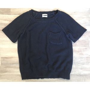 Madewell Navy Blue Wallace Sweater