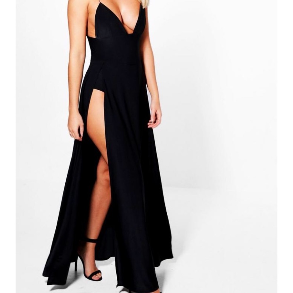 Black formal dress