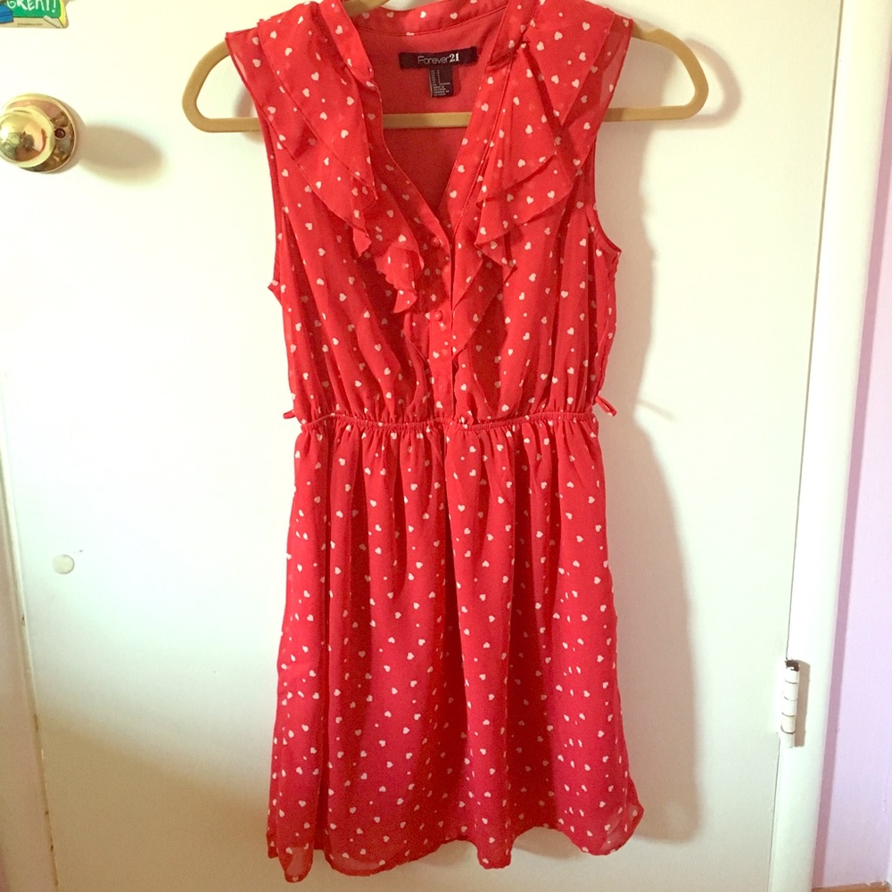 Cherry Red Summer Dress