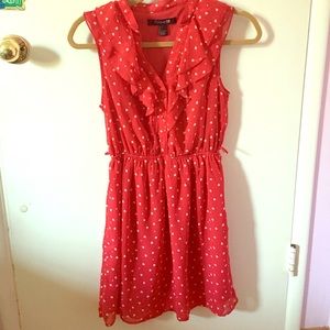 Cherry Red Summer Dress