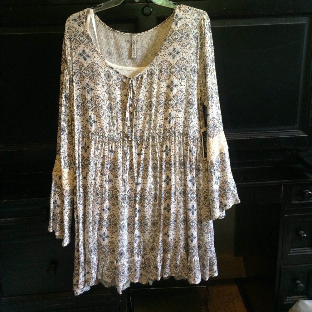 Boho style dress with Cami.