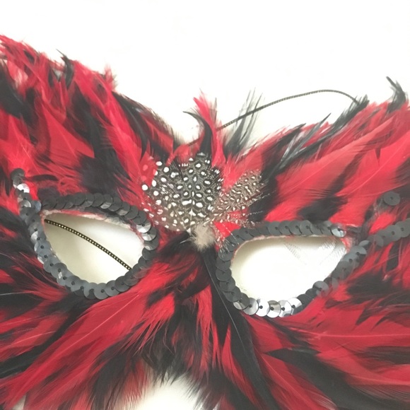 Feather Mask - Picture 2 of 3