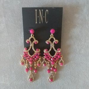 I?N?C Earrings Large Drop Chandelier