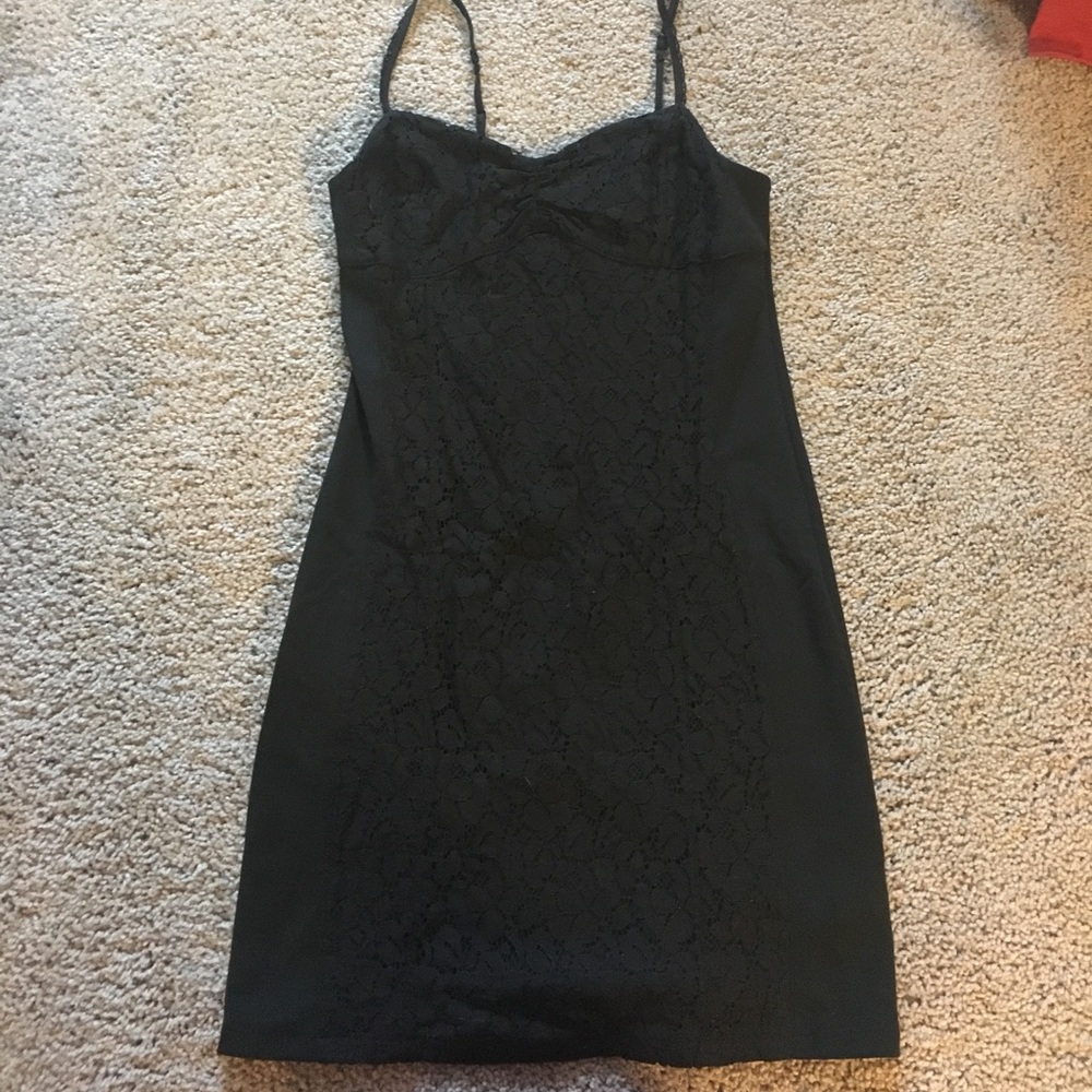 Mini lace dress