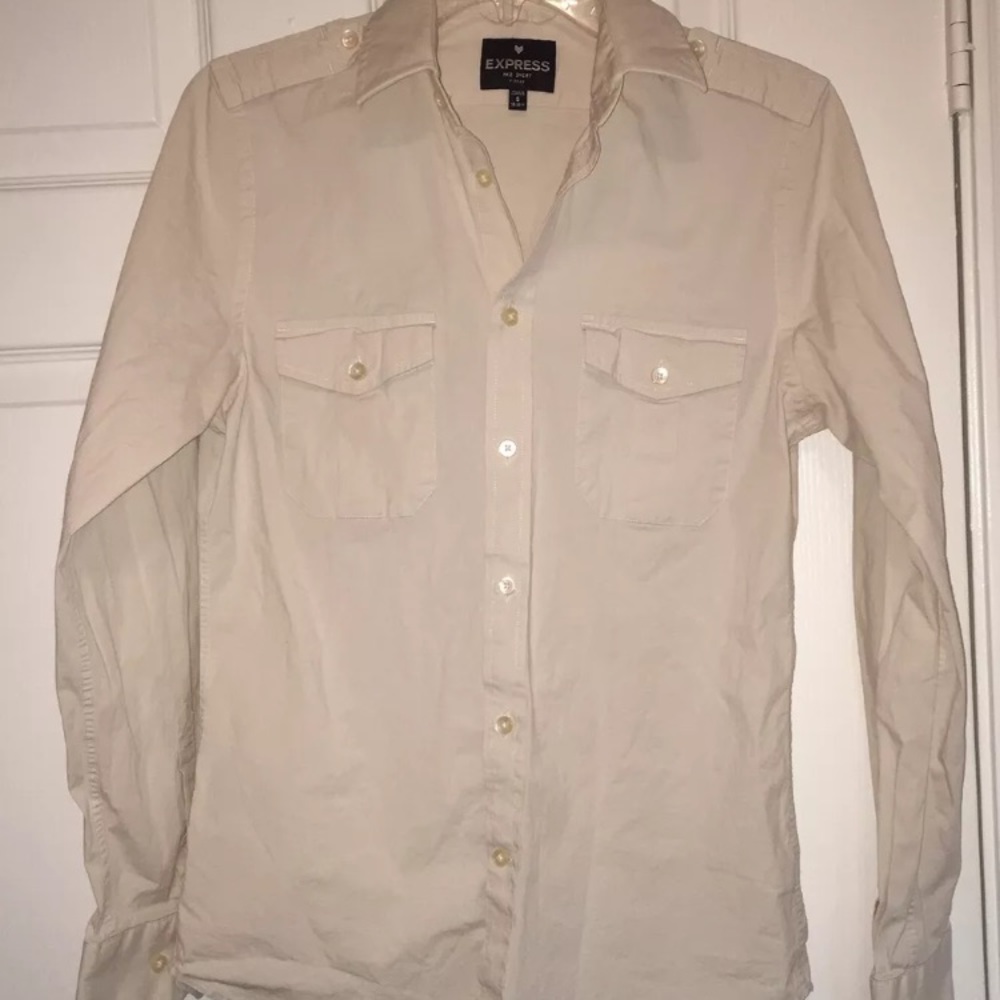 Express Fitted Military style MK2 Button Up SM