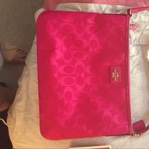 Coach bag/electronic carrier