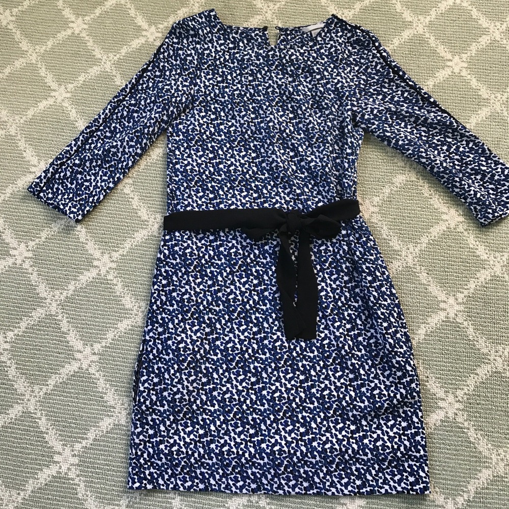 Blue and White H and M Dress