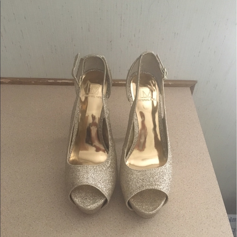 madden girl silver heels