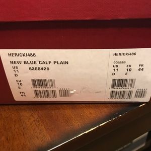 Bally- new blue size 11