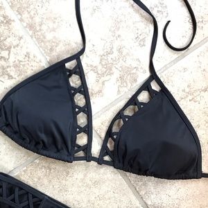 Adjustable Triangle Swim Top