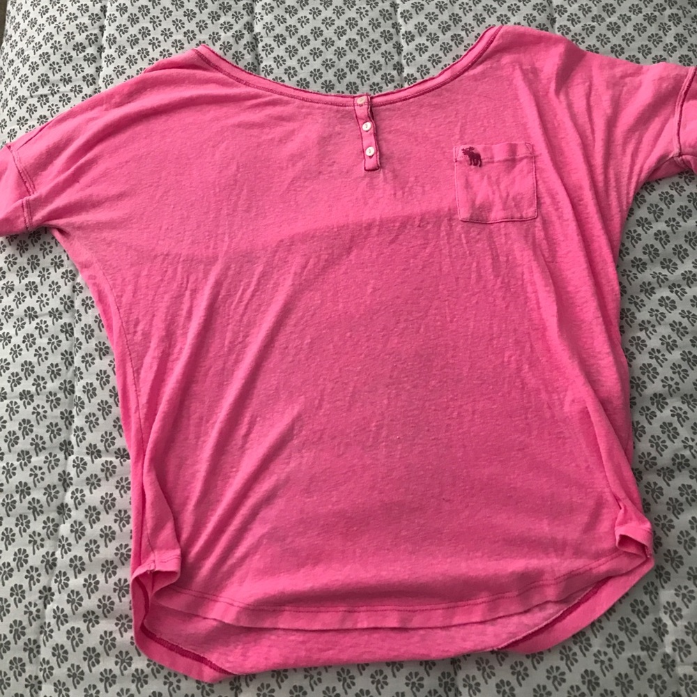 Pink Abercrombie shirt