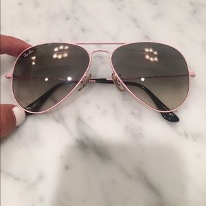 Pink Ray Ban Aviator
