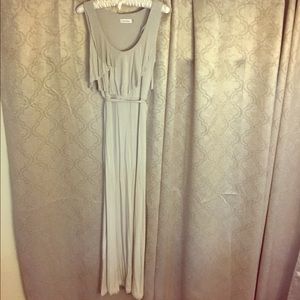 CK light grey maxi size 10
