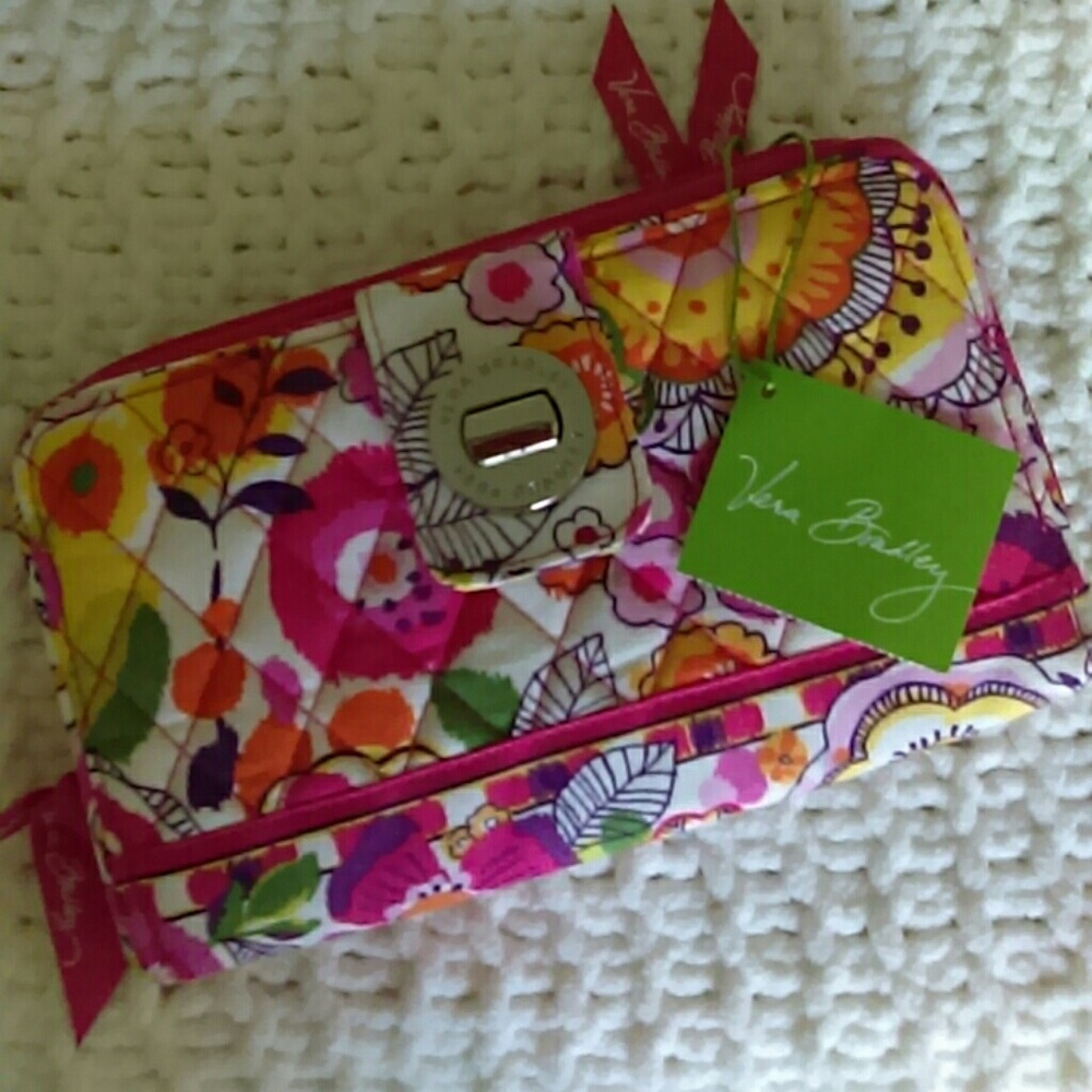 Vera Bradley Pink Floral Wallet